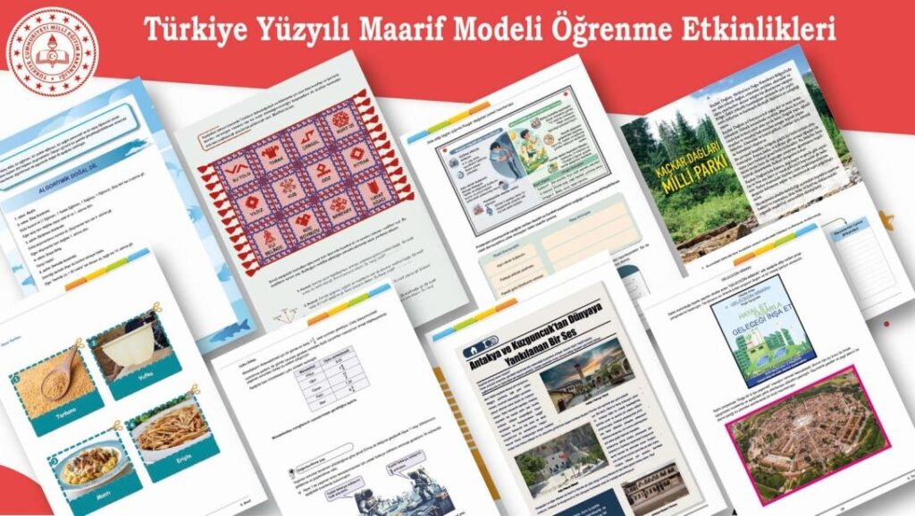 Türkiye Yüzyılı Maarif Modeline Uygun “Öğrenme Etkinlikleri Seti” Yayımlandı