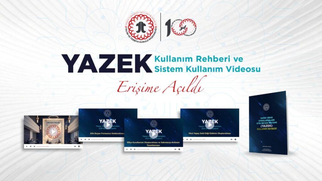 YAZEK Kullanım Rehberi ve Sistem Kullanım Videoları Yayımlandı