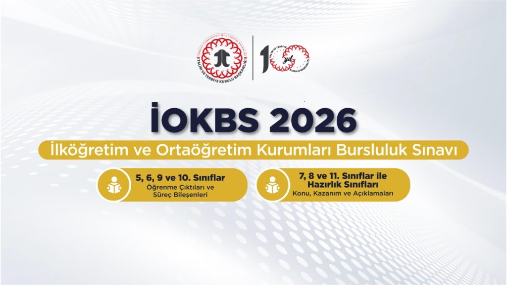 2026 İlköğretim ve Ortaöğretim Kurumları Bursluluk Sınavı Kapsamı Belirlendi
