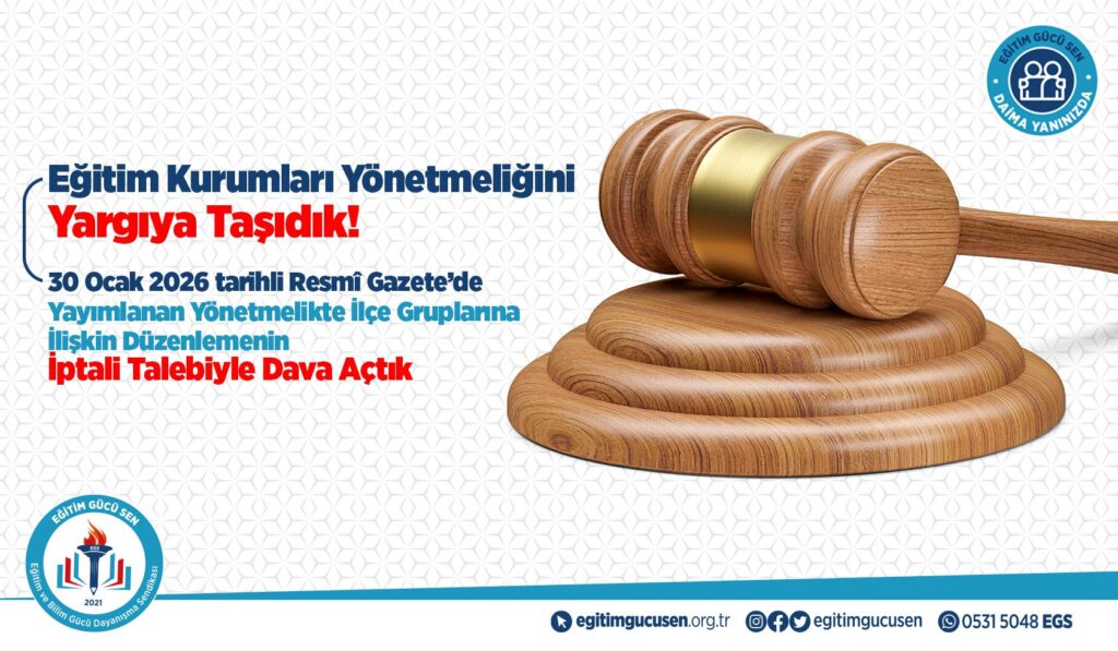 İlçe Gruplarına İlişkin Yönetmelik Düzenlemesi İçin Dava Açıldı