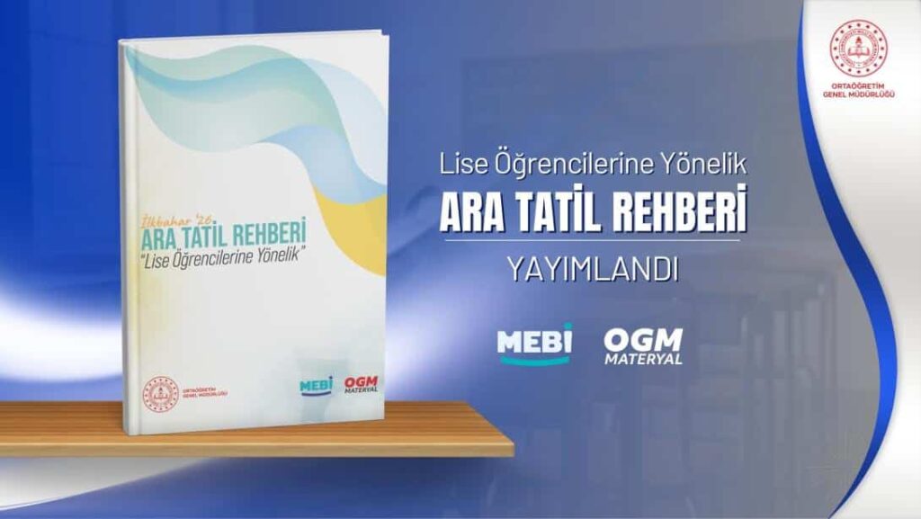 Lise Öğrencilerine Yönelik “Ara Tatil Rehberi” Yayımlandı