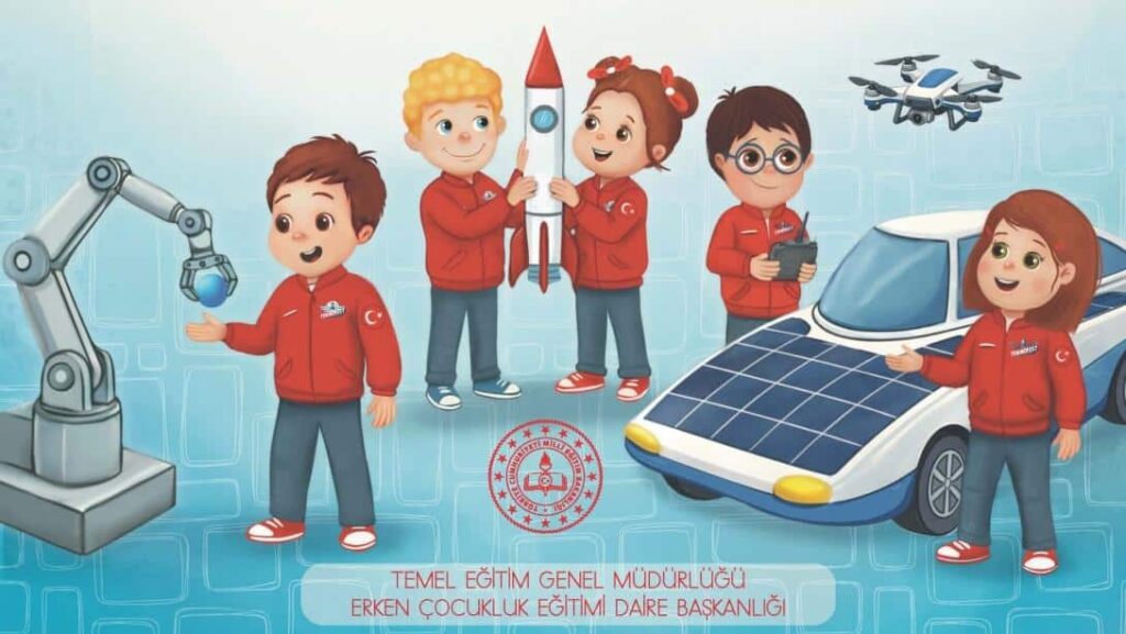 Okul Öncesi Eğitim Kademesine Yönelik Bilim ve Teknoloji Etkinlik Takvimi Yayımlandı