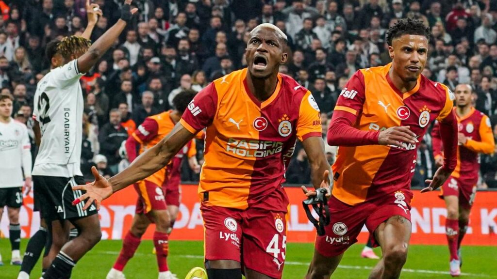 Süper Lig’deki Derbide Galatasaray, Beşiktaş’ı 1-0 Yendi