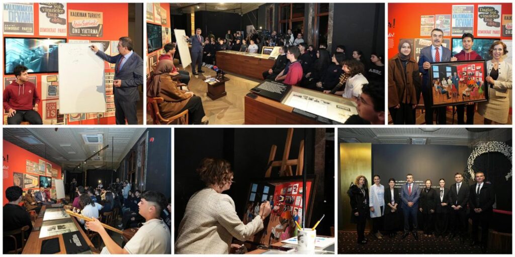 Milli Eğitim Bakanı Tekin Lise Öğrencilerine Ders Anlattı