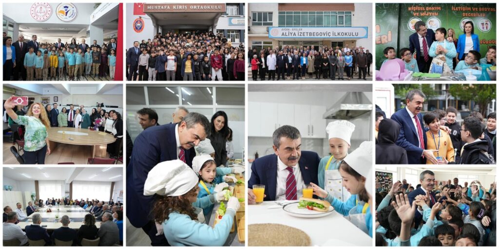 Bakan Tekin, Aydın’da Öğrenci Ve Öğretmenlerle Buluştu